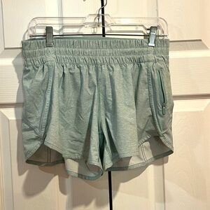 Light aqua lulu lemon shorts